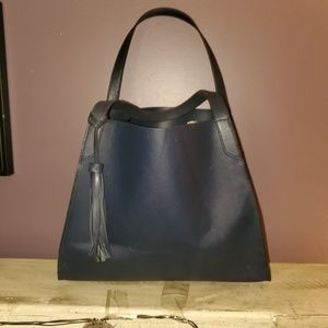 Leith faux leather tote